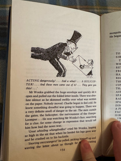 1986 Charlie & The Great Glass Elevator - Roald Dahl(Michael Foreman illustration) Collins