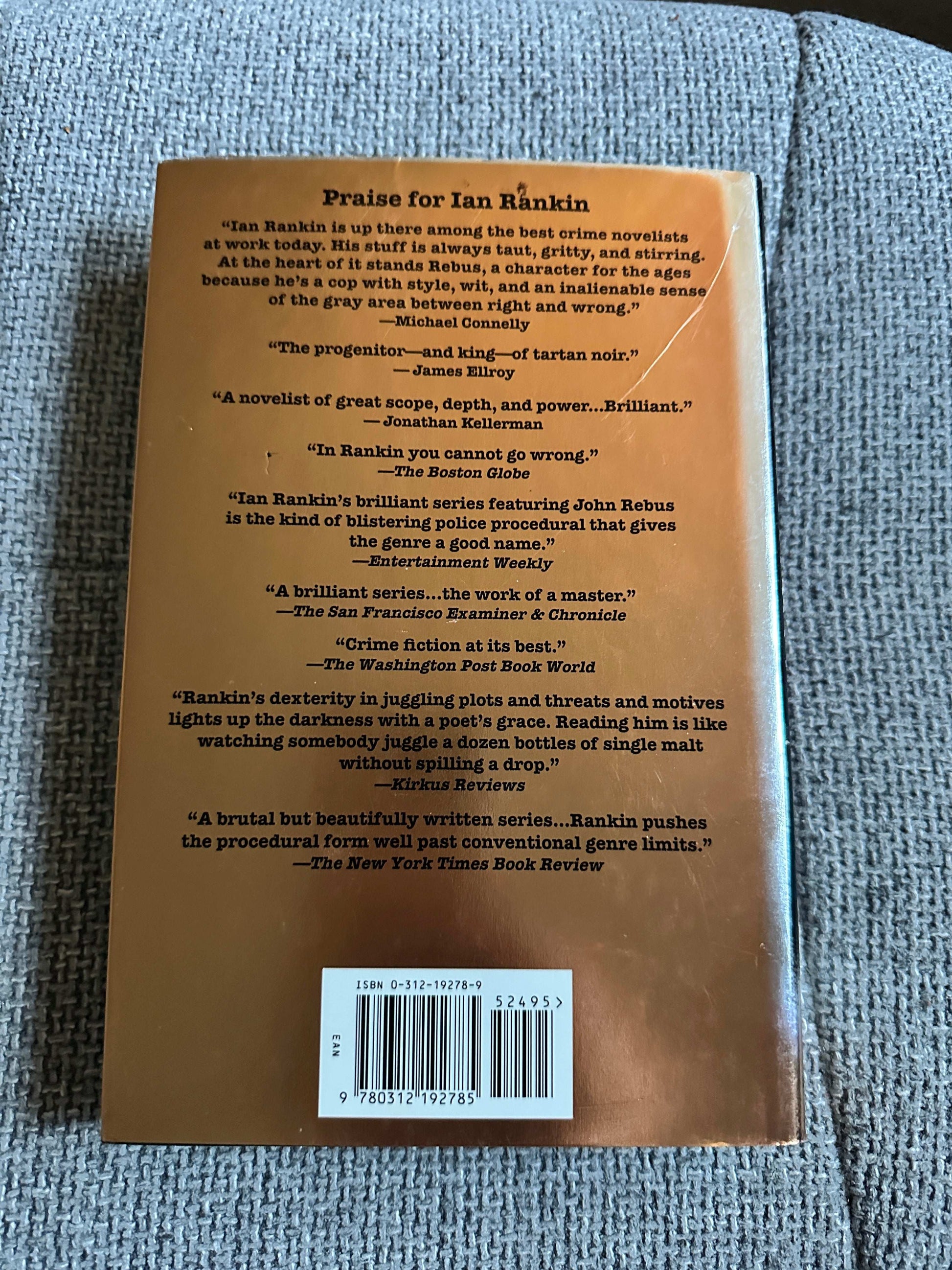 1998*1st US* The Hanging Garden - Ian Rankin (St. Martins Press) New York