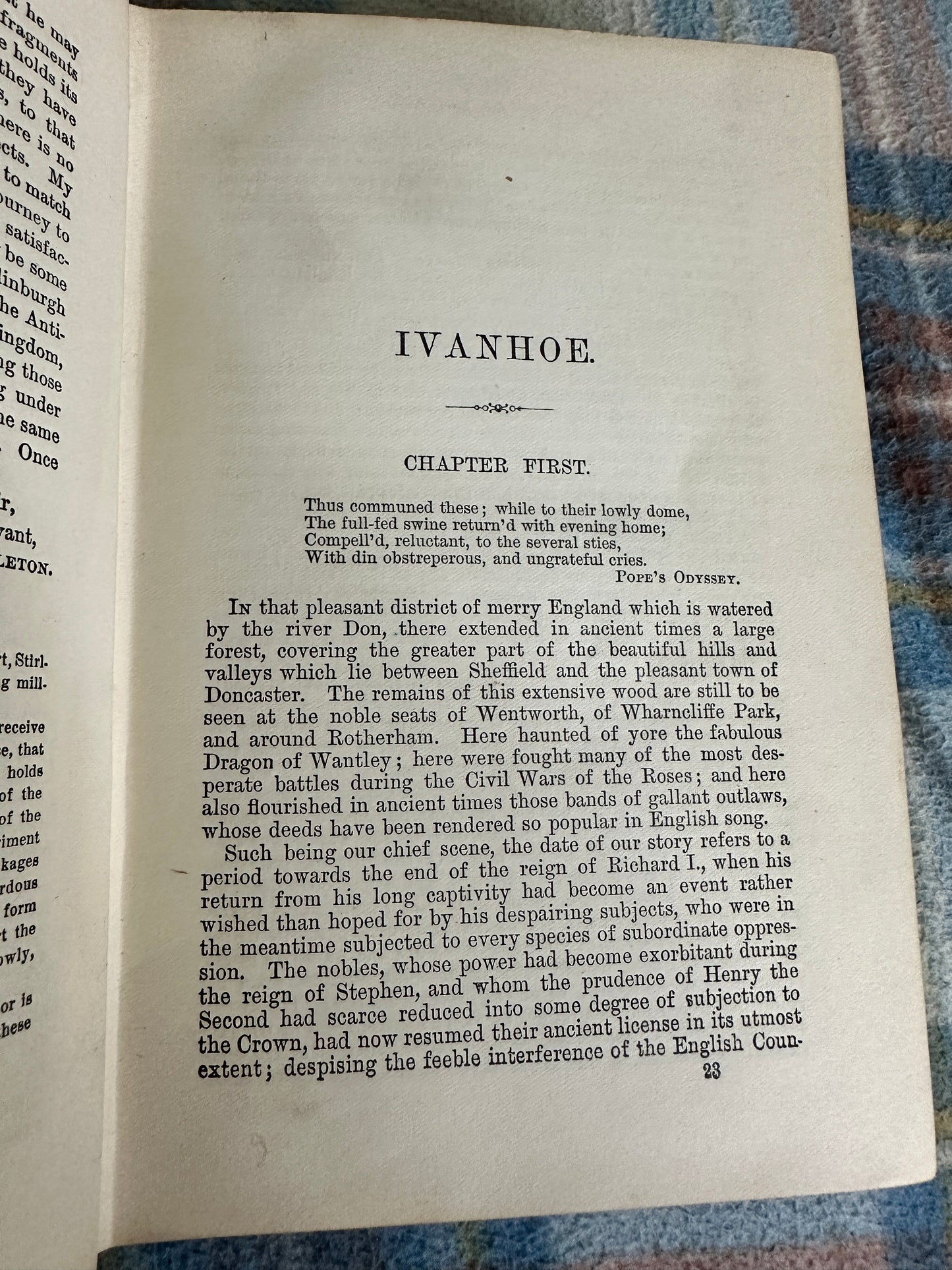 1850c Ivanhoe - Sir Walter Scott(H. M. Eaton Illust) The Walter Scott Publishing Company