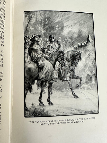 1850c Ivanhoe - Sir Walter Scott(H. M. Eaton Illust) The Walter Scott Publishing Company