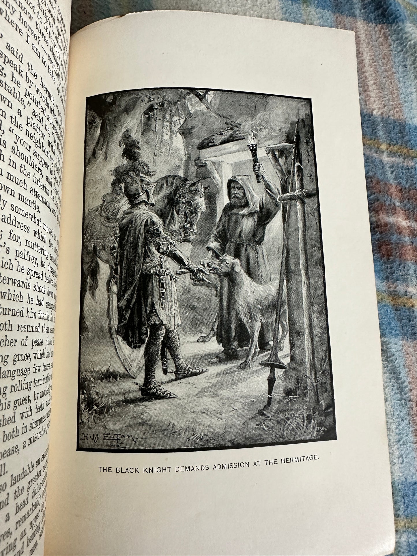 1850c Ivanhoe - Sir Walter Scott(H. M. Eaton Illust) The Walter Scott Publishing Company