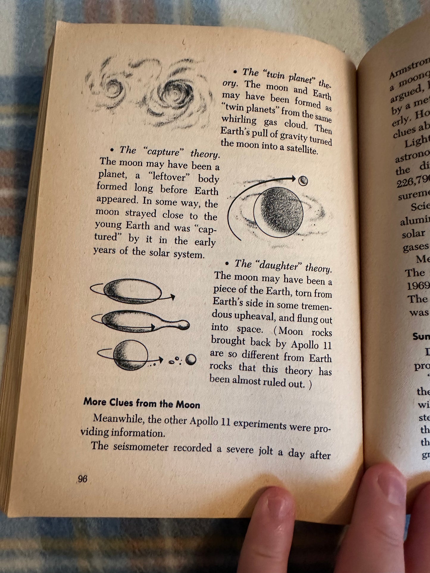 1970 The Moon Explorers - Tony Simon(drawings by Lloyd Birmingham) Scholastic Book Services