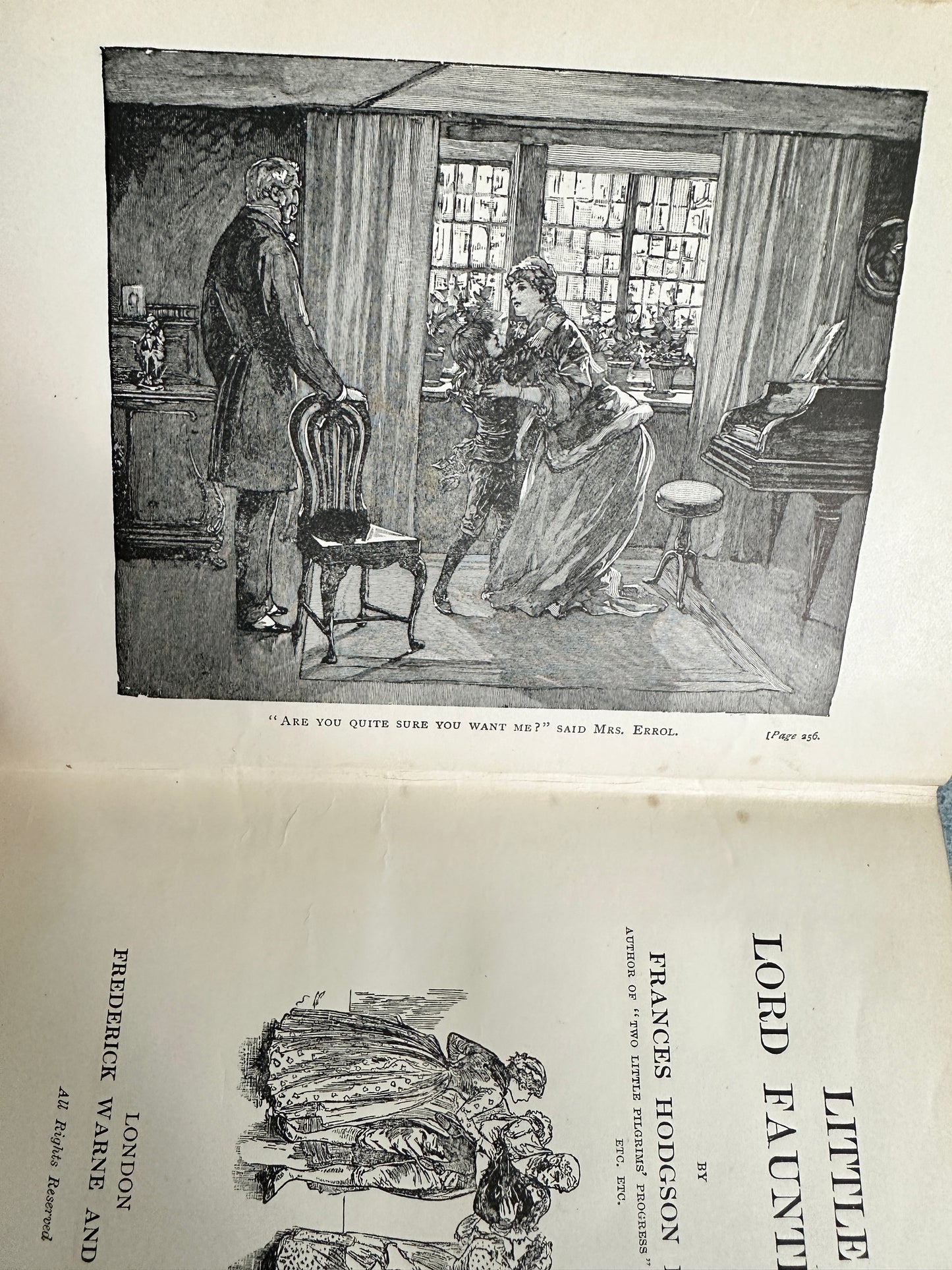 1920 Little Lord Fauntleroy - Frances Hodgson Burnett(Reginald B. Birch drawings) Frederick Warne & Co Ltd