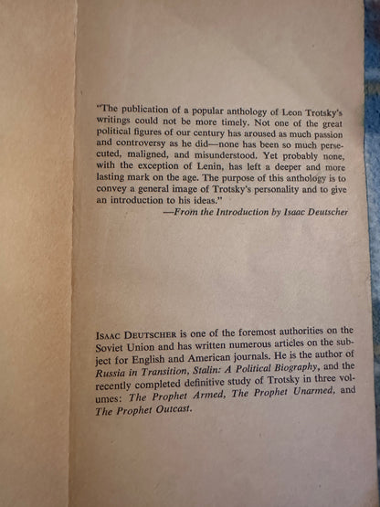 1964*1st* The Age Of Permanent Revolution: A Trotsky Anthology(edited by Isaac Deutscher)Dell Press
