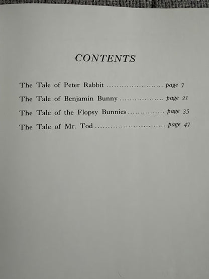 1982 The Complete Adventures Of Peter Rabbit - Beatrix Potter (Frederick Warne & Co Ltd) Large Format