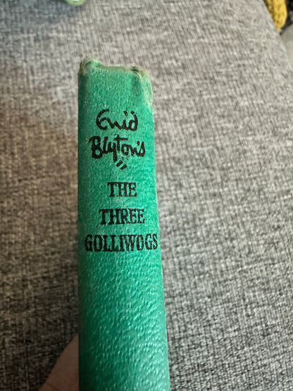 1968 The Three Golliwogs(original golly names) - Enid Blyton(Rene Cloke Illust) Dean & Son Ltd.