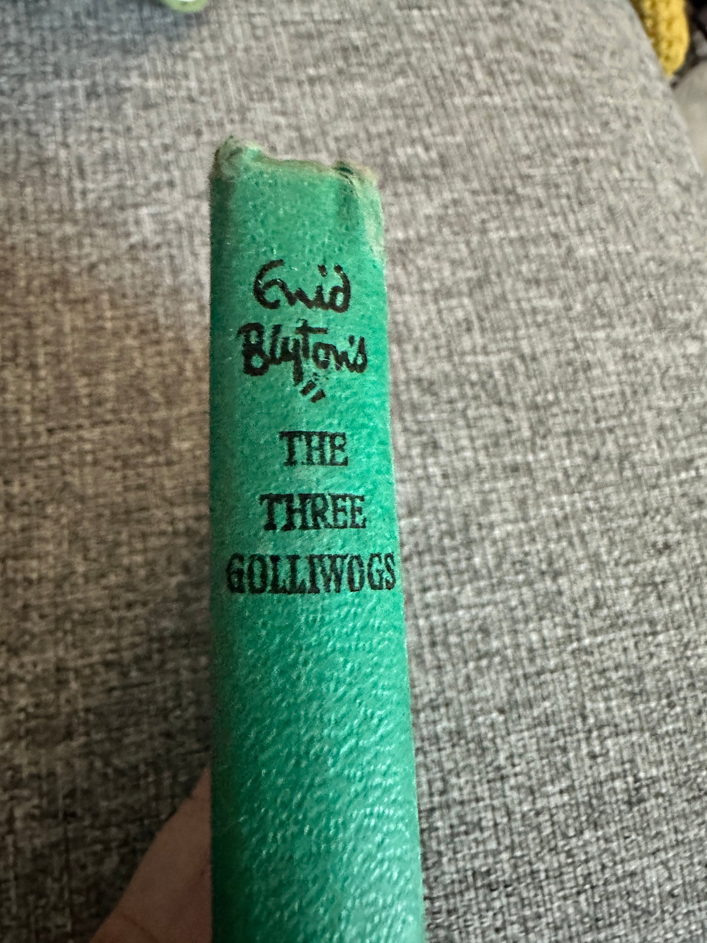 1968 The Three Golliwogs(original golly names) - Enid Blyton(Rene Cloke Illust) Dean & Son Ltd.