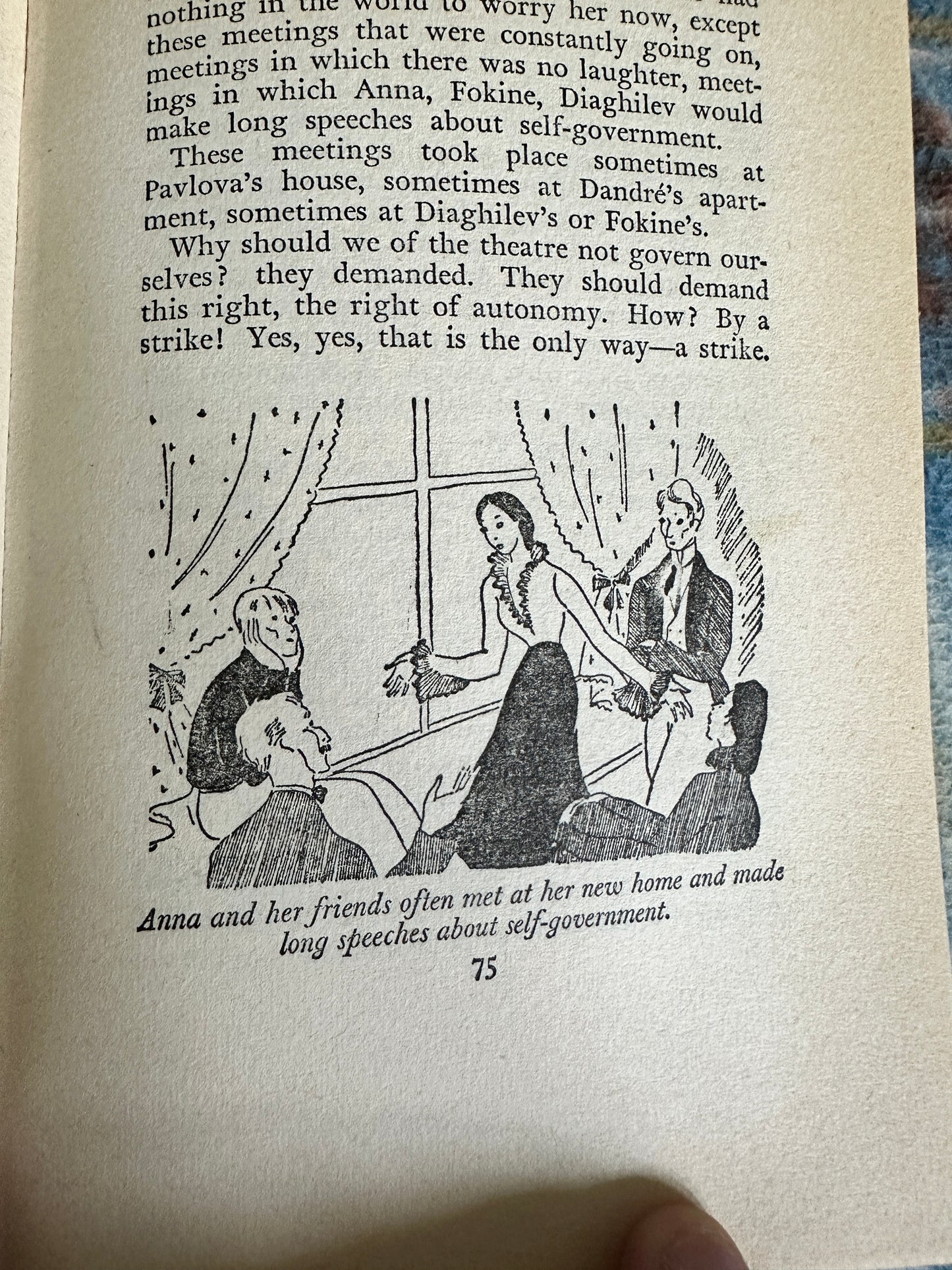 1960 The Dancing Star(Story of Anna Pavlova) - Gladys Malvern(Dodo Adler Illust) Collins(Seagull Library)