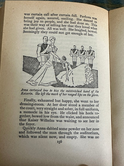 1960 The Dancing Star(Story of Anna Pavlova) - Gladys Malvern(Dodo Adler Illust) Collins(Seagull Library)