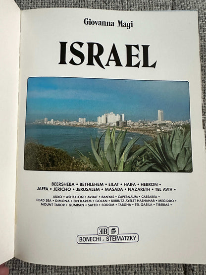 1992 Israel (English Edition) Bonechi &  Steimatzky