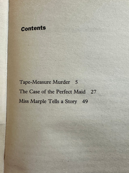 2005 Miss Marple Short Stories - Agatha Christie(Scotsman Exclusive)HarperCollins