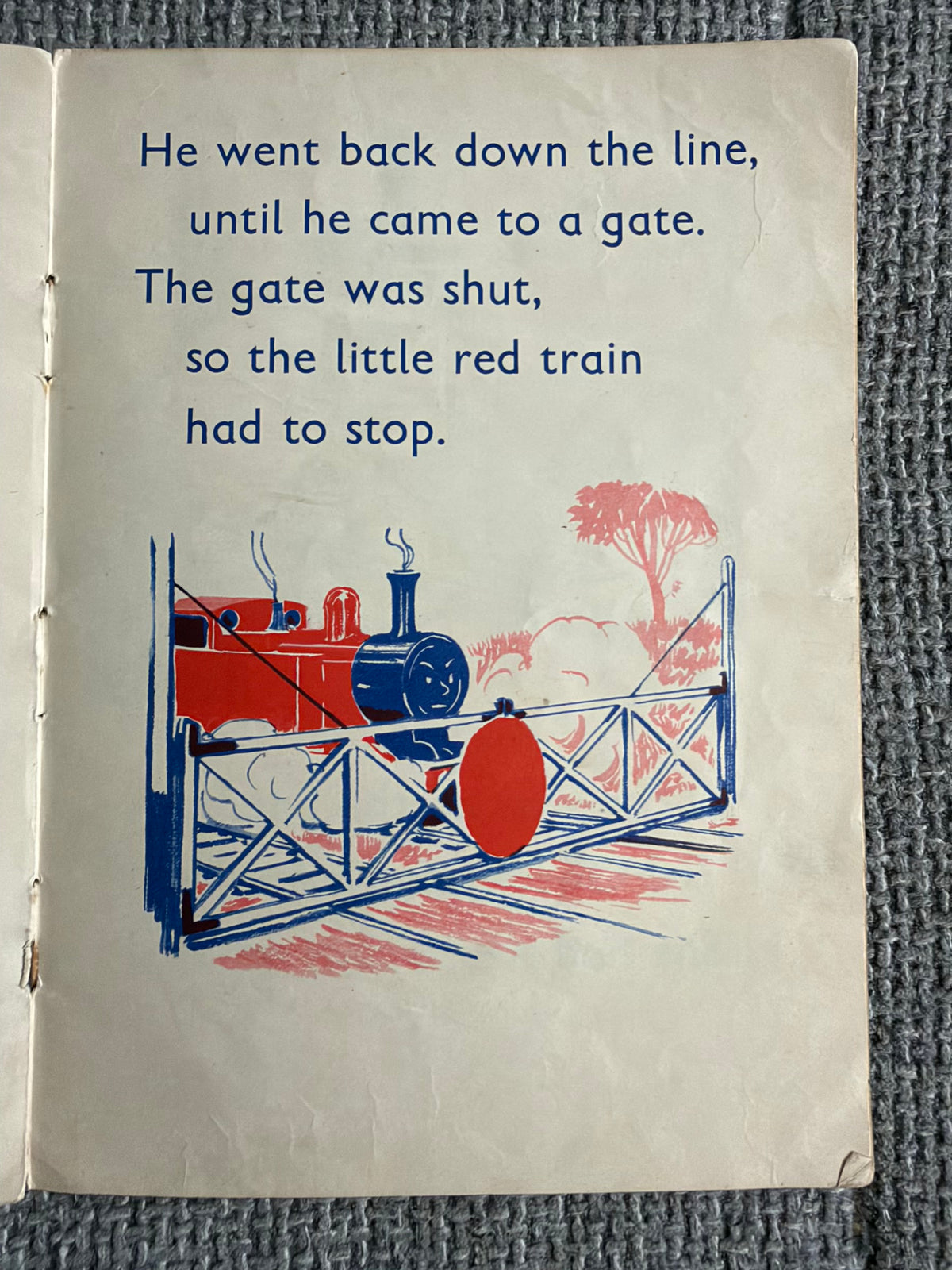 1957*1st* The Little Red Train - Eileen Ryder (MacMillan & Co Ltd)