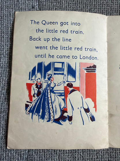 1957*1st* The Little Red Train - Eileen Ryder (MacMillan & Co Ltd)