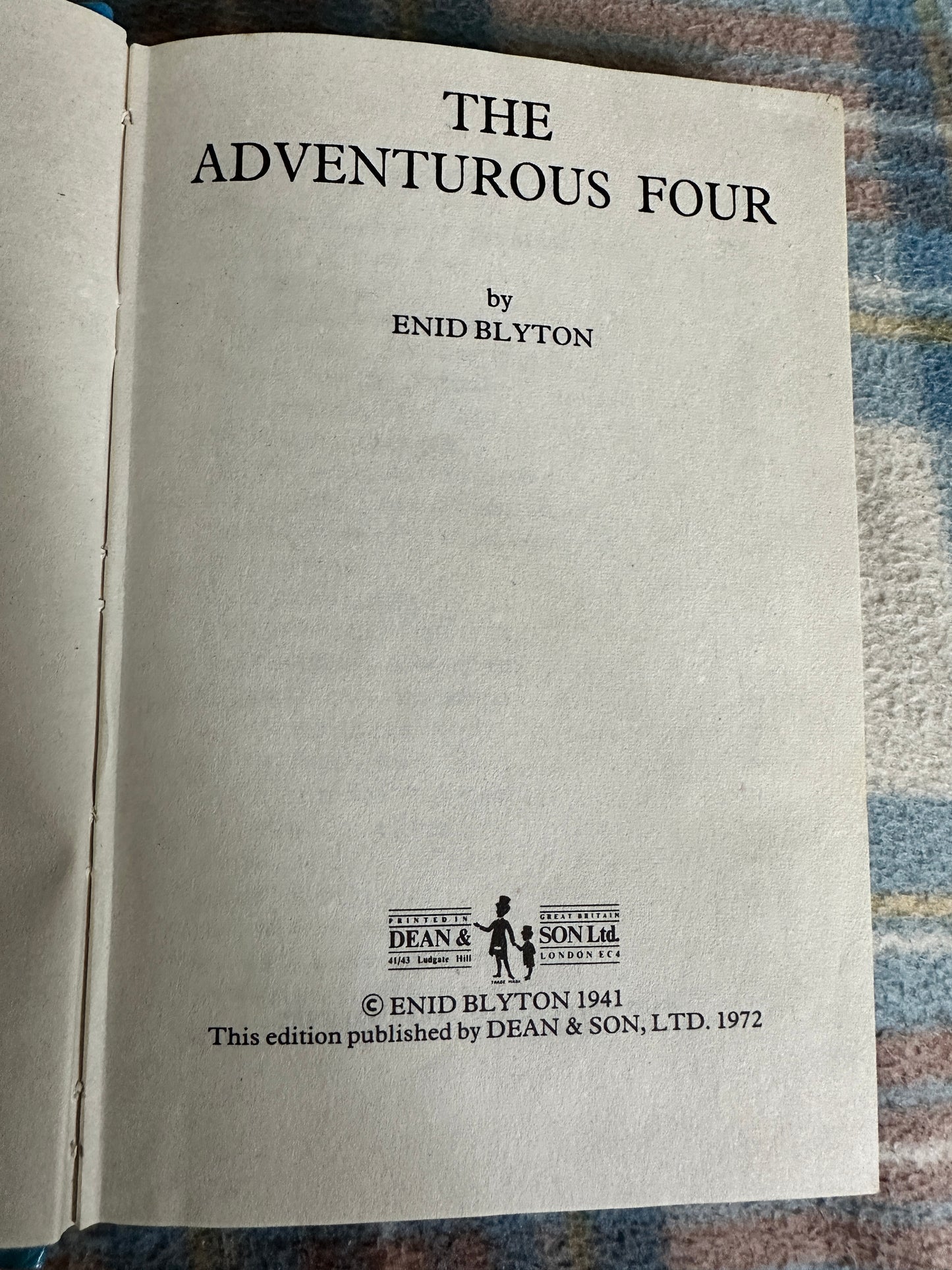 1972 The Adventurous Four - Enid Blyton (Dean & Son Ltd)