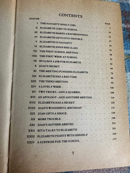 1973 The Naughtiest Girl In School - Enid Blyton(Dean & Son Ltd)