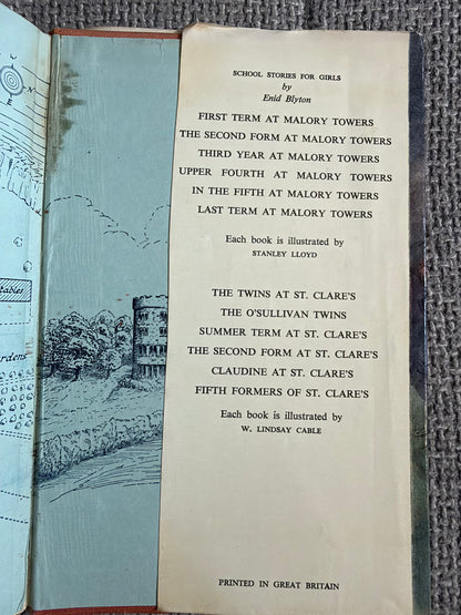 1950 Third Year At Malory Towers - Enid Blyton (Stanley Lloyd illust Lilian Buchanan cover illust) Methuen & Co Ltd