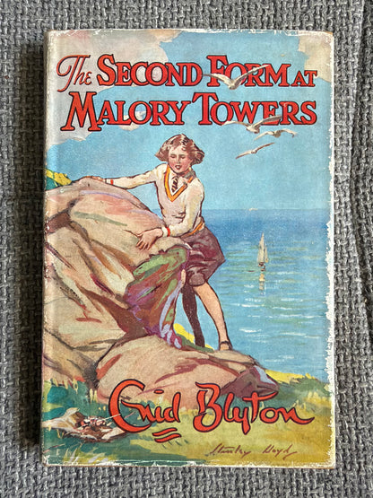 1948 The Second Term At Malory Towers - Enid Blyton (Stanley Lloyd illust) Methuen & Co Ltd