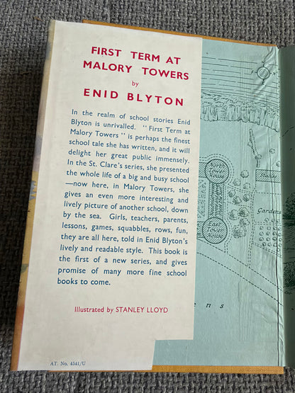 1948 First Term At Malory Towers - Enid Blyton (Stanley Lloyd illust) Methuen & Co Ltd