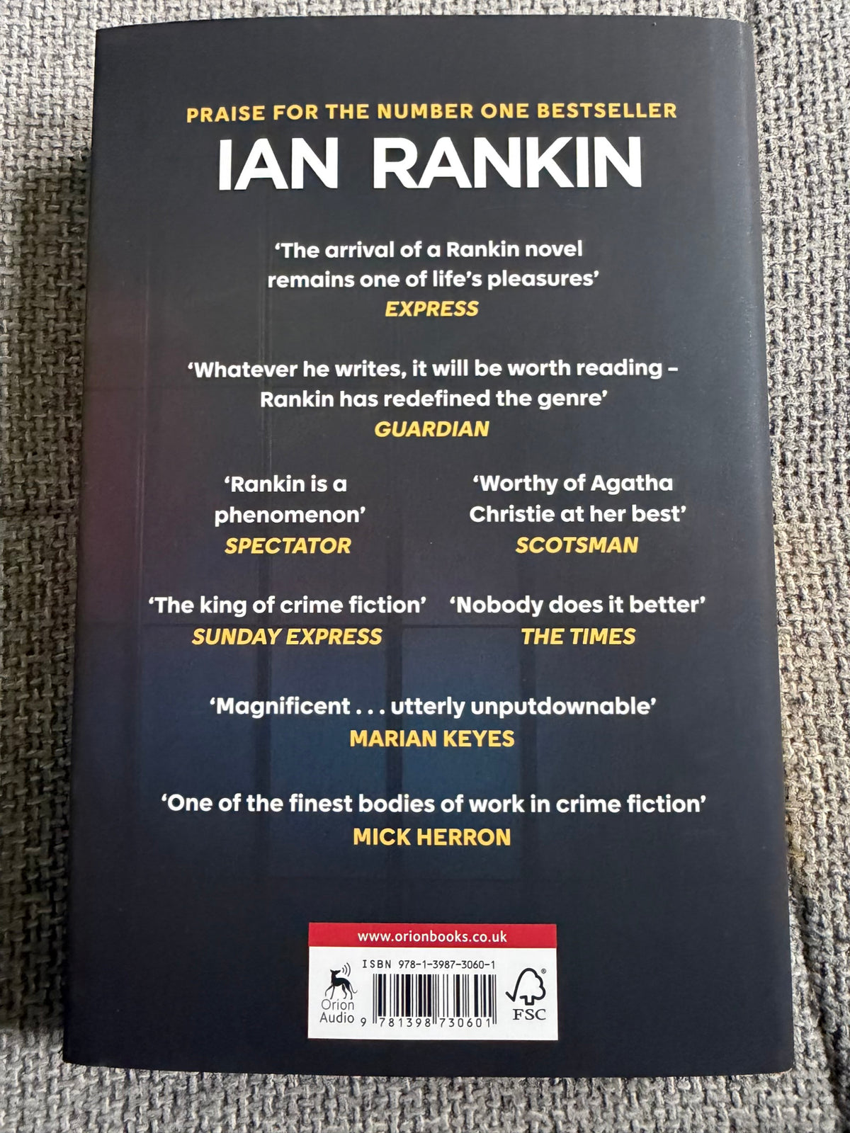 2026*Signed 1st* The Heights - Ian Rankin (Orion)