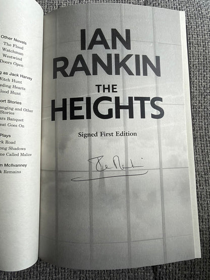 2026*Signed 1st* The Heights - Ian Rankin (Orion)
