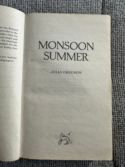 2008/2016 2x East Of The Sun & Monsoon Summer - Julia Gregson(Orion Books)