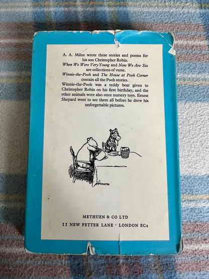 1970 The House At Pooh Corner - A. A. Milne(Ernest H. Shepard illustration) Methuen & Co Ltd