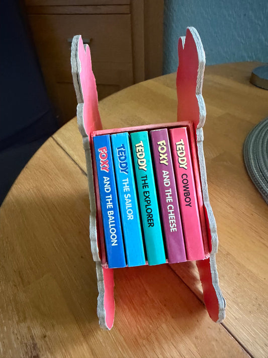 1994 The Rocking Bear Little Library - Ted Smart Published (5 x board books)