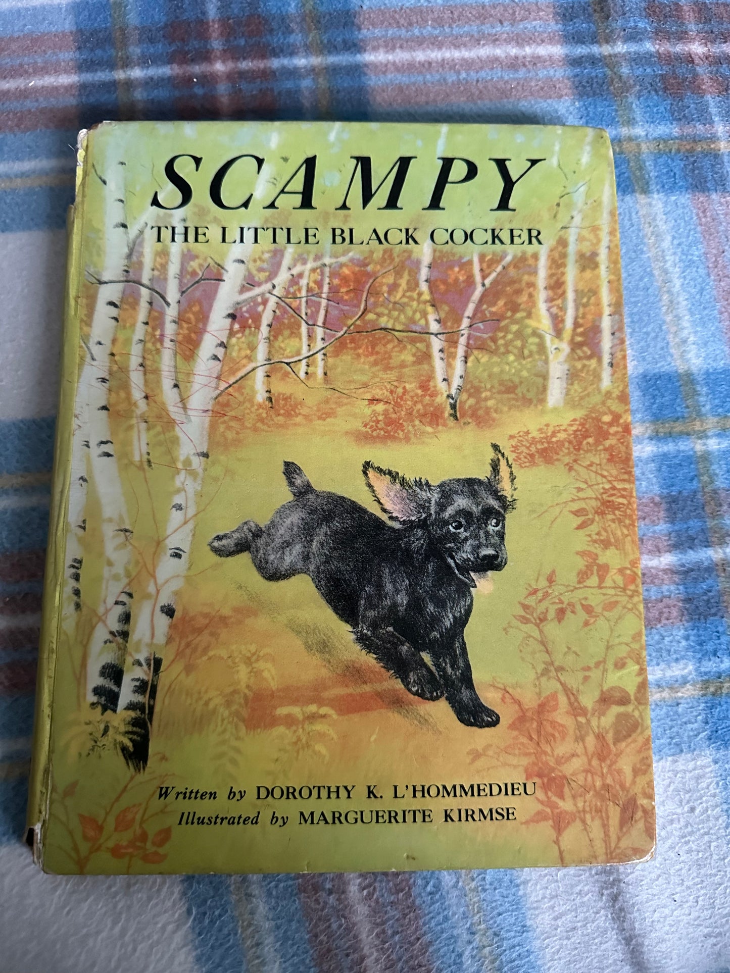 1957 Scampy The Little Black Cocker - Dorothy K. L’Hommedieu(Illust Marguerite Kirmse (Robert Hale Ltd)