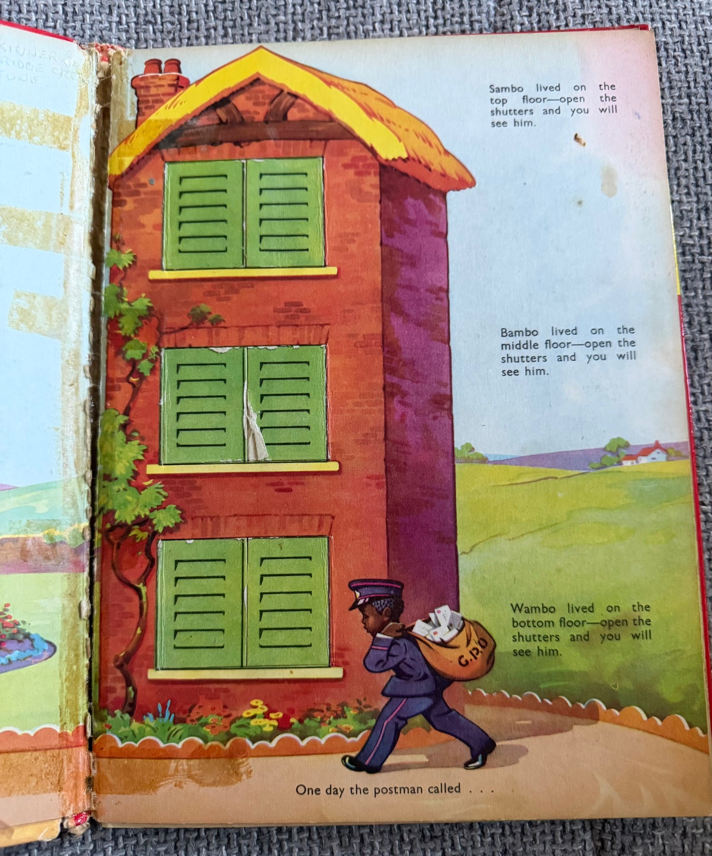 1953 The Three Little Black Boys (A Play With Me Book) Ann Verrent (David White Paper Engineer) Sampson Low