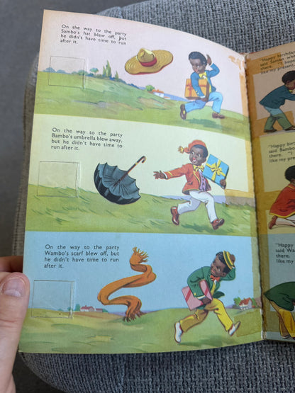 1953 The Three Little Black Boys (A Play With Me Book) Ann Verrent (David White Paper Engineer) Sampson Low