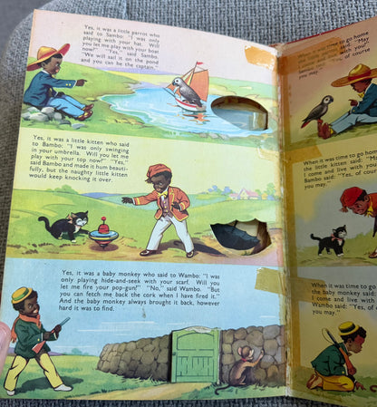 1953 The Three Little Black Boys (A Play With Me Book) Ann Verrent (David White Paper Engineer) Sampson Low