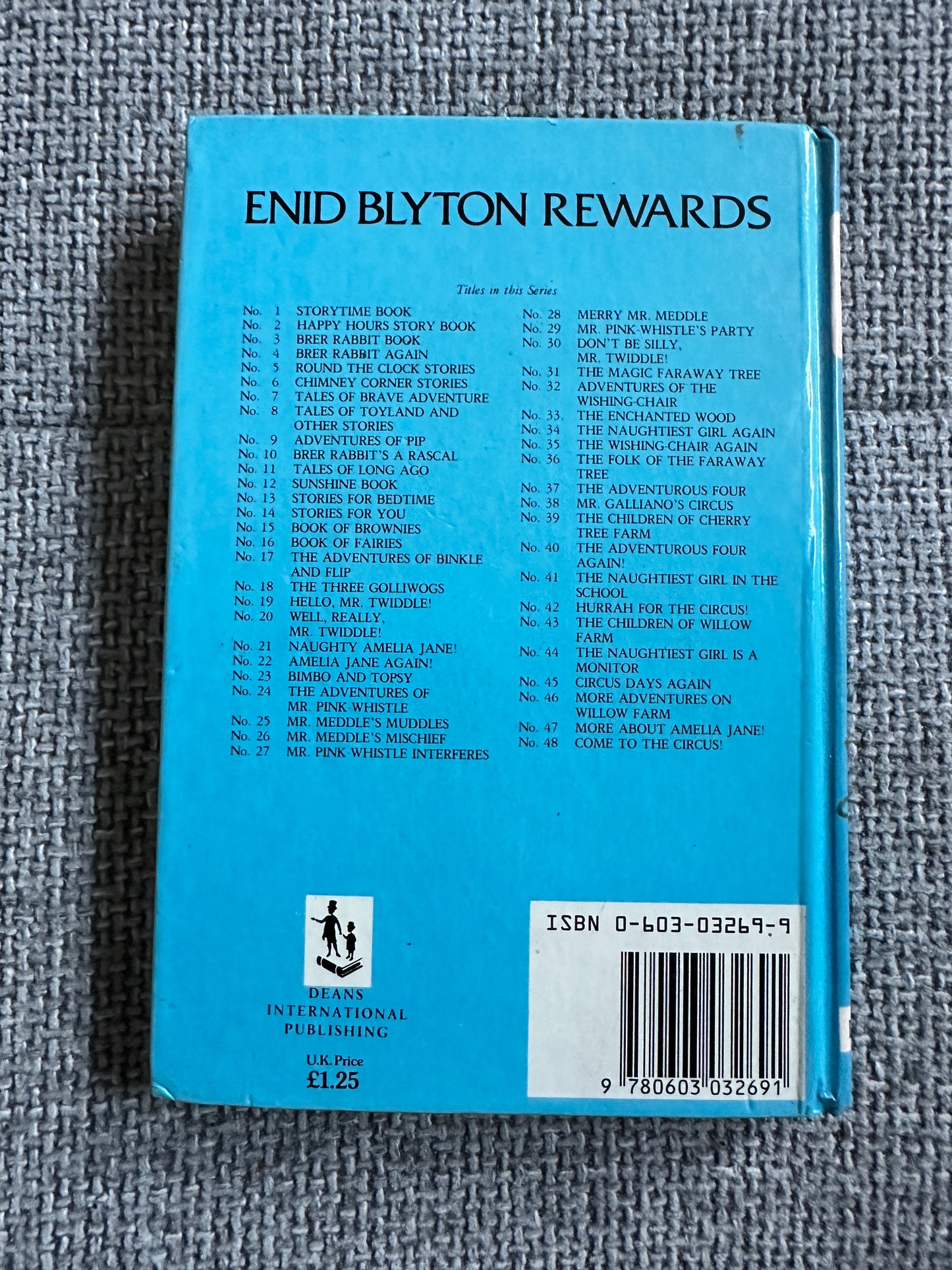 1986 Hello Mr. Twiddle - Enid Blyton(Deans International)