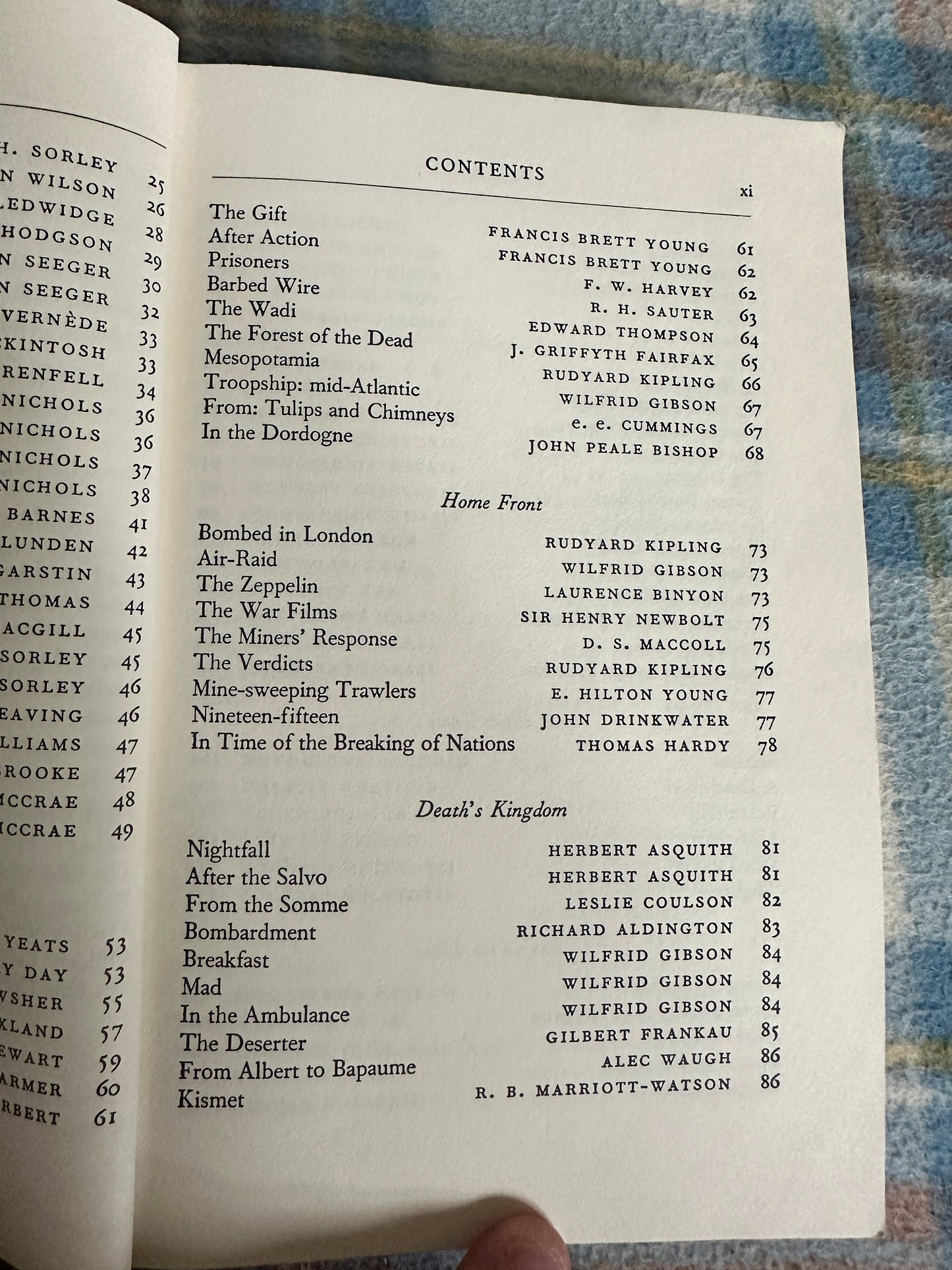 1986 Up The Line To Death(The War Poets 1914-1918) Methuen