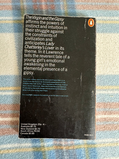 1971 The Virgin & The Gipsy - D. H. Lawrence(Penguin Books)