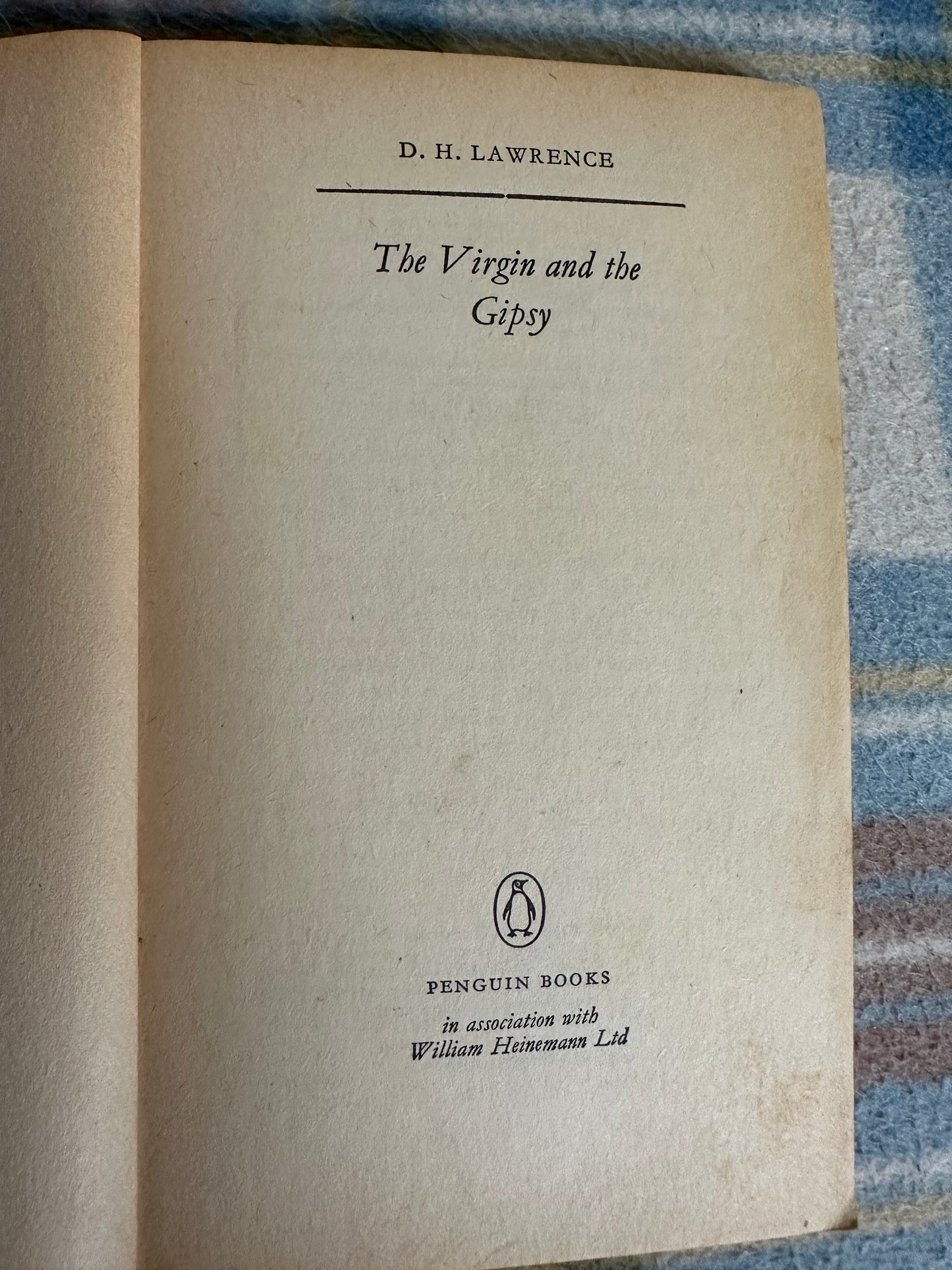 1971 The Virgin & The Gipsy - D. H. Lawrence(Penguin Books)