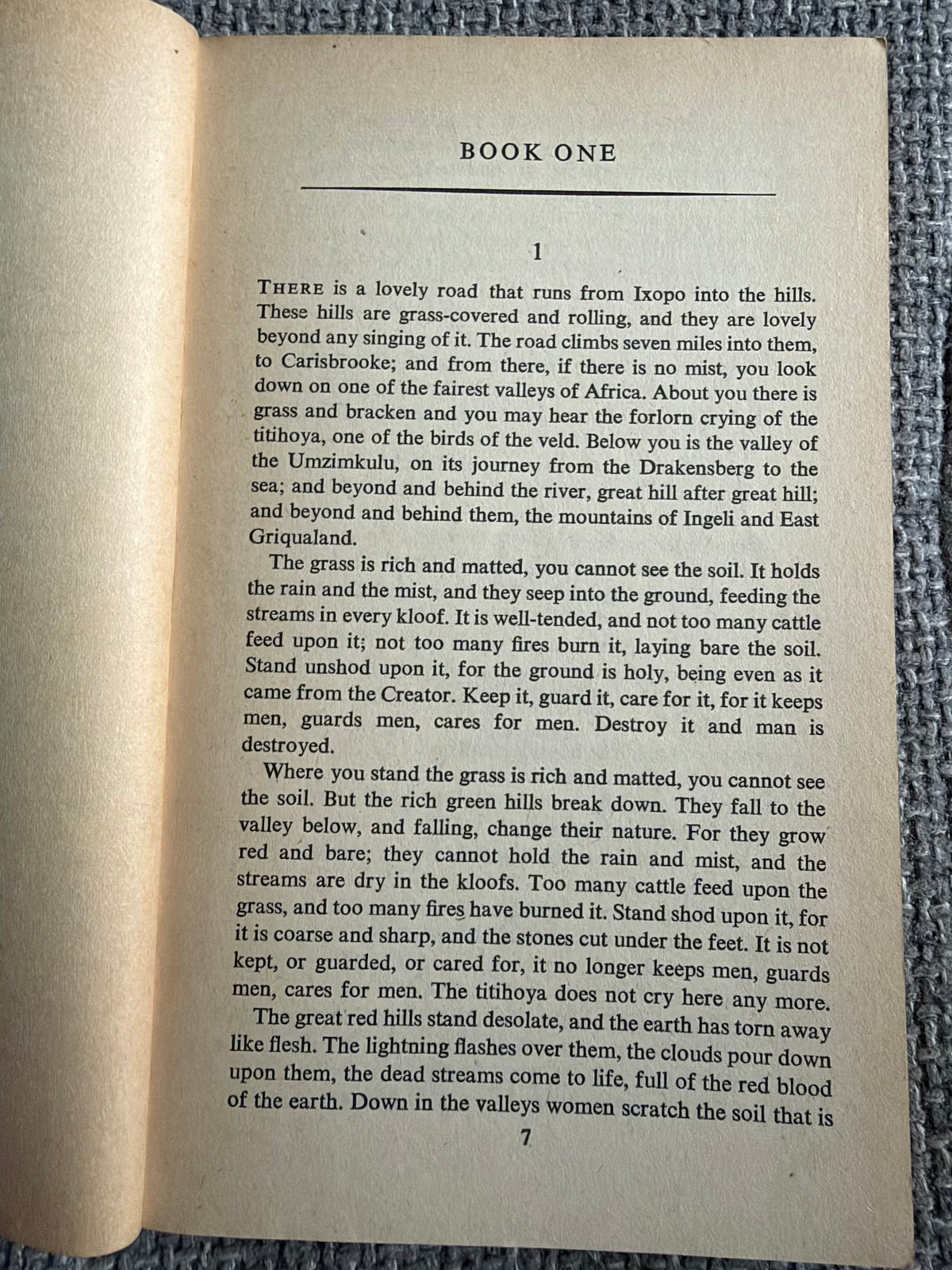 1966 Cry The Beloved Country - Alan Paton (Penguin)