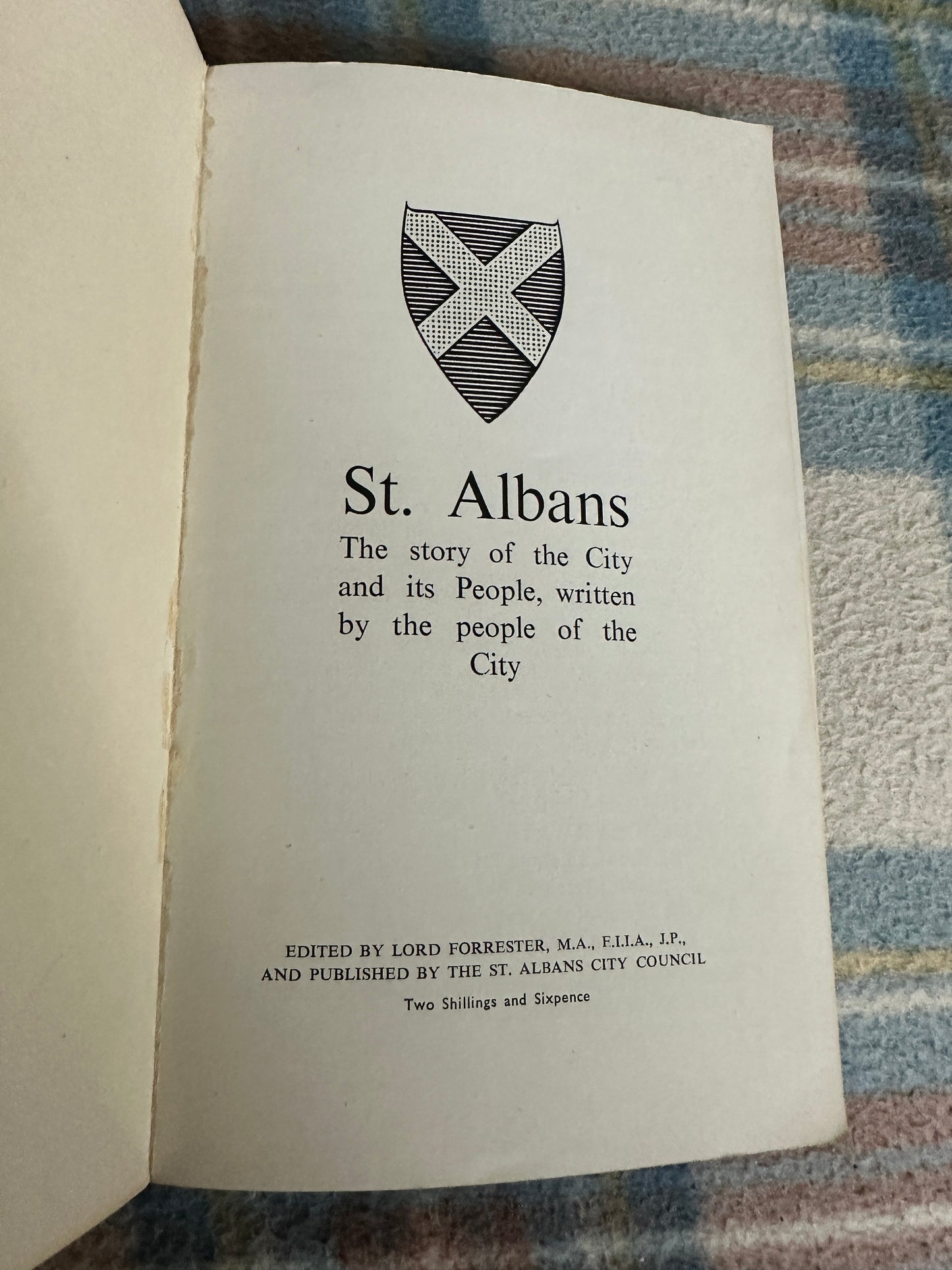 1960’s St.Albans City Guide Book