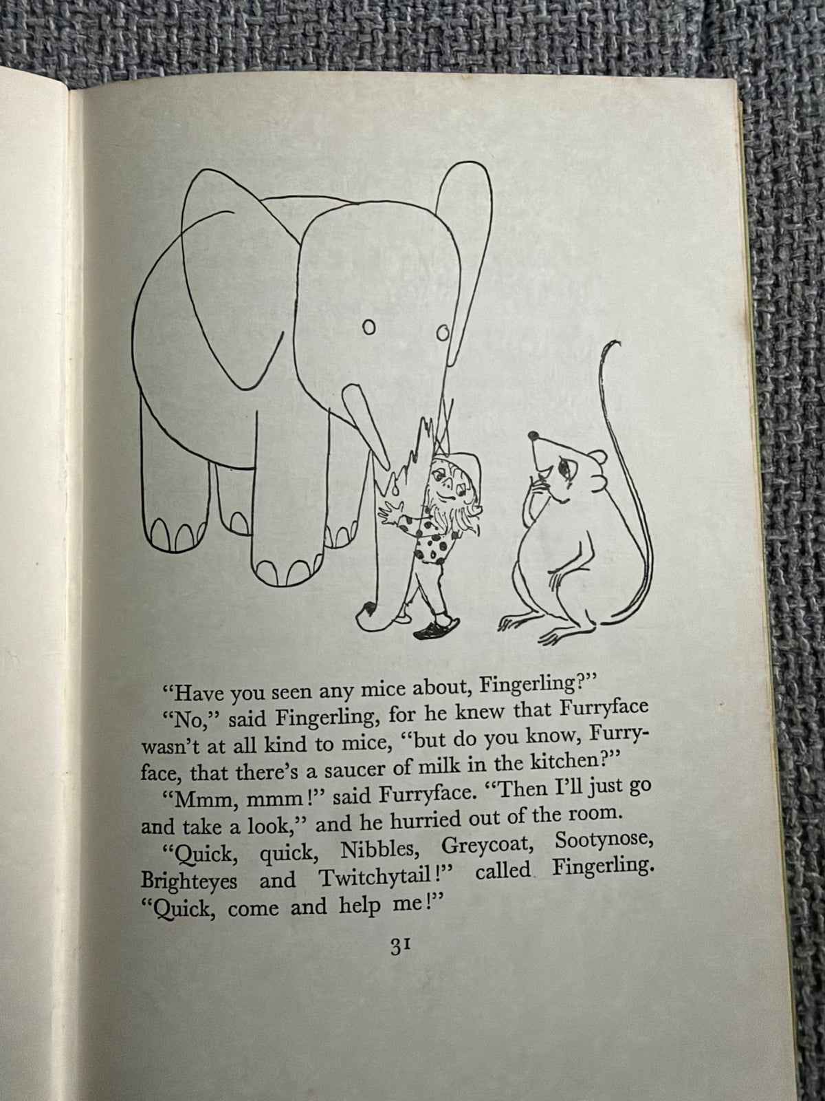 1960*1st* The Adventures Of Fingerling - Dick Laan (Hans Deininger illust) Lutterworth Press