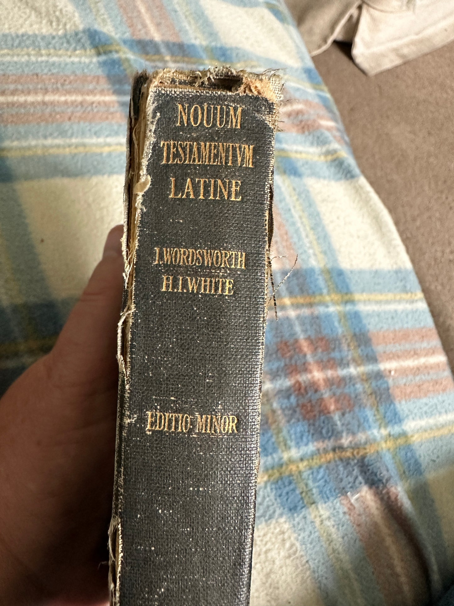 1926 Nouum Testamentvm Latine - J. Wordsworth & H. I. White(Oxonii) editio Minor