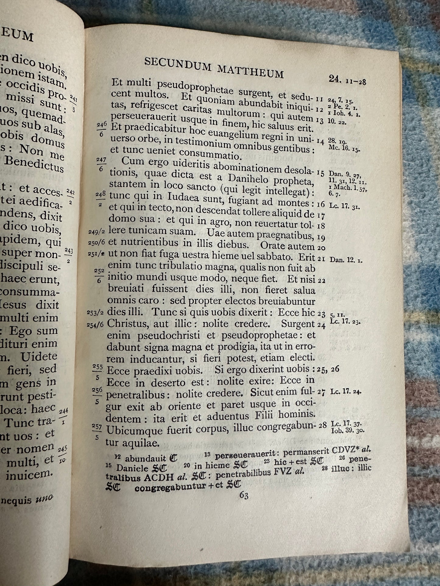 1926 Nouum Testamentvm Latine - J. Wordsworth & H. I. White(Oxonii) editio Minor