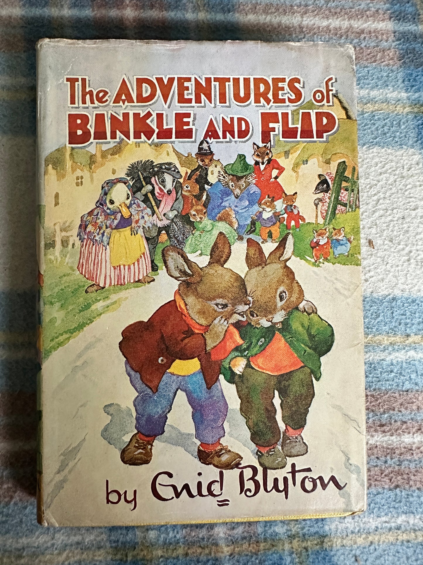 1967*1st* The Adventures Of Binkle & Flip - Enid Blyton(Dean & Son Ltd )