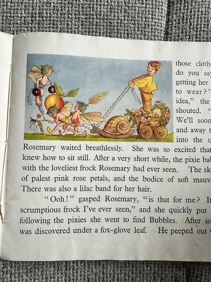 1940’s The Pixies Of Willow Wood(& How The Children Really Met Them) Anne Hope(J. Salmon Ltd Publisher)