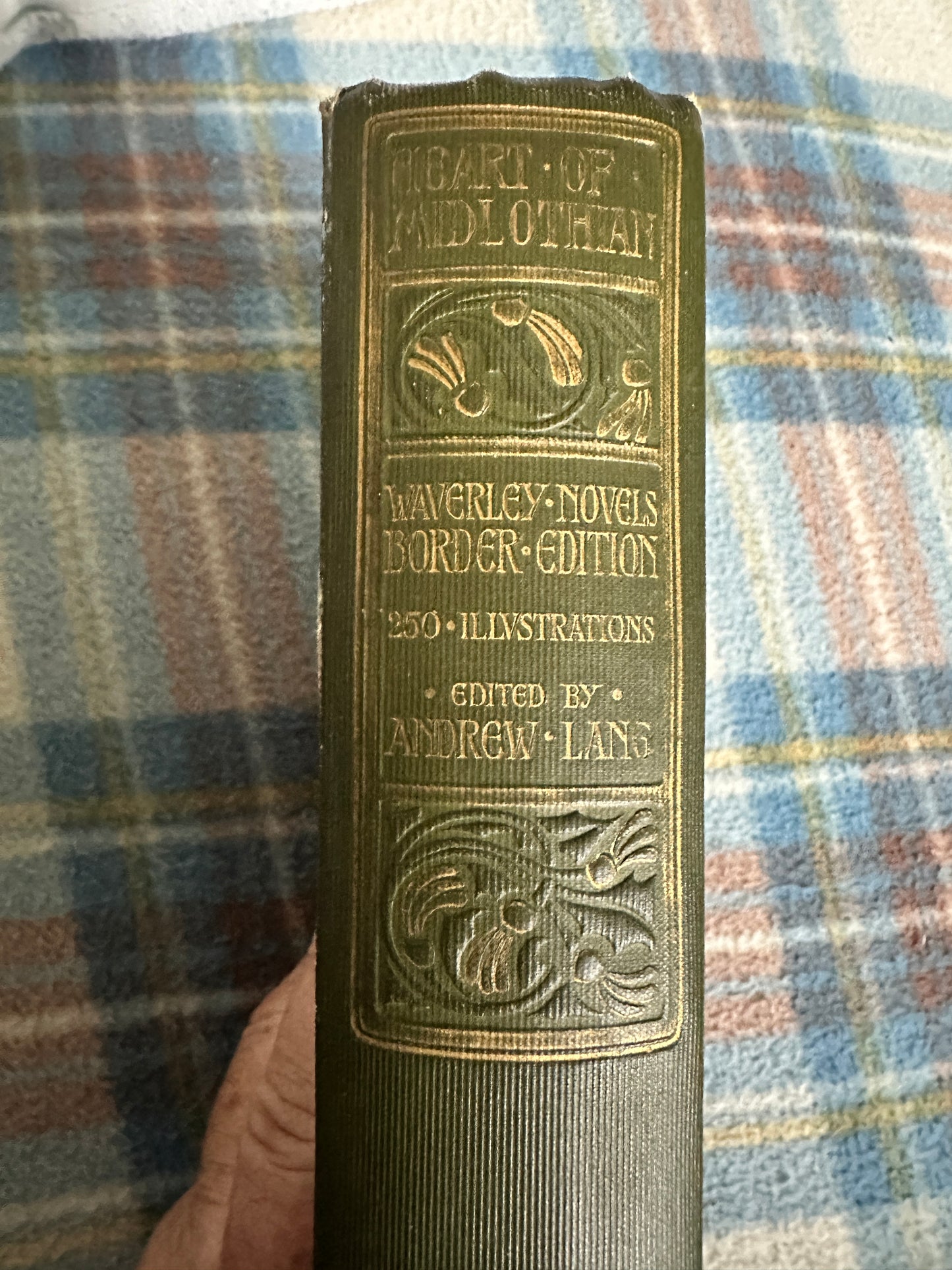 1910 The Heart Of Mid-Lothian - Sir Walter Scott(Illust Wal Paget, Sir J. E. Millais, Hugh Cameron etc)Waverley Novel VI