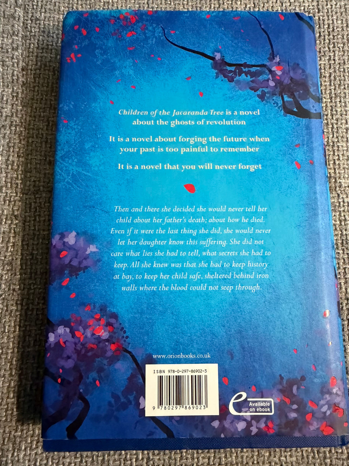 Children of the Jacaranda Tree by Sahar Delijani – First UK Edition Hardback 2013