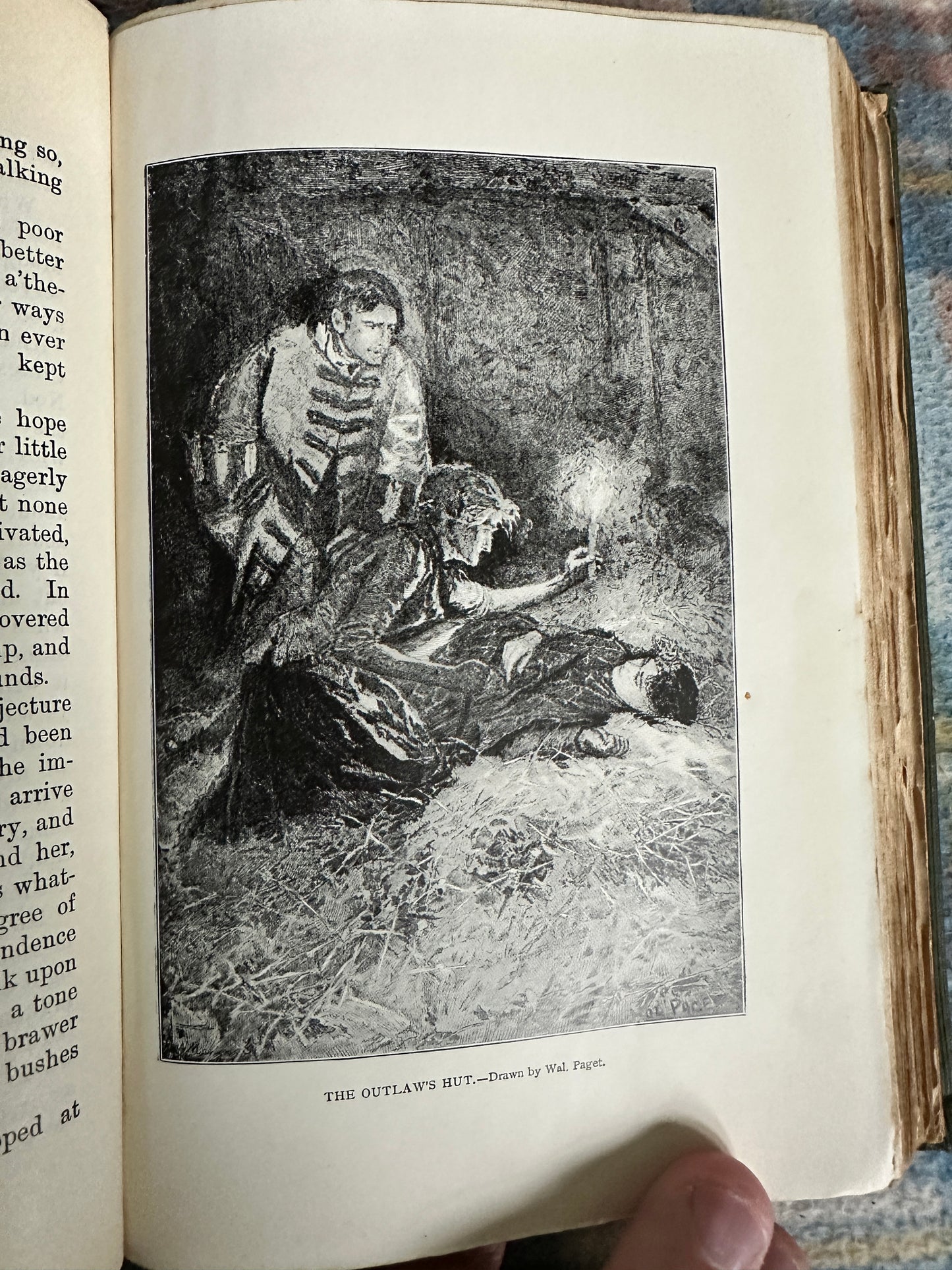 1910 The Heart Of Mid-Lothian - Sir Walter Scott(Illust Wal Paget, Sir J. E. Millais, Hugh Cameron etc)Waverley Novel VI