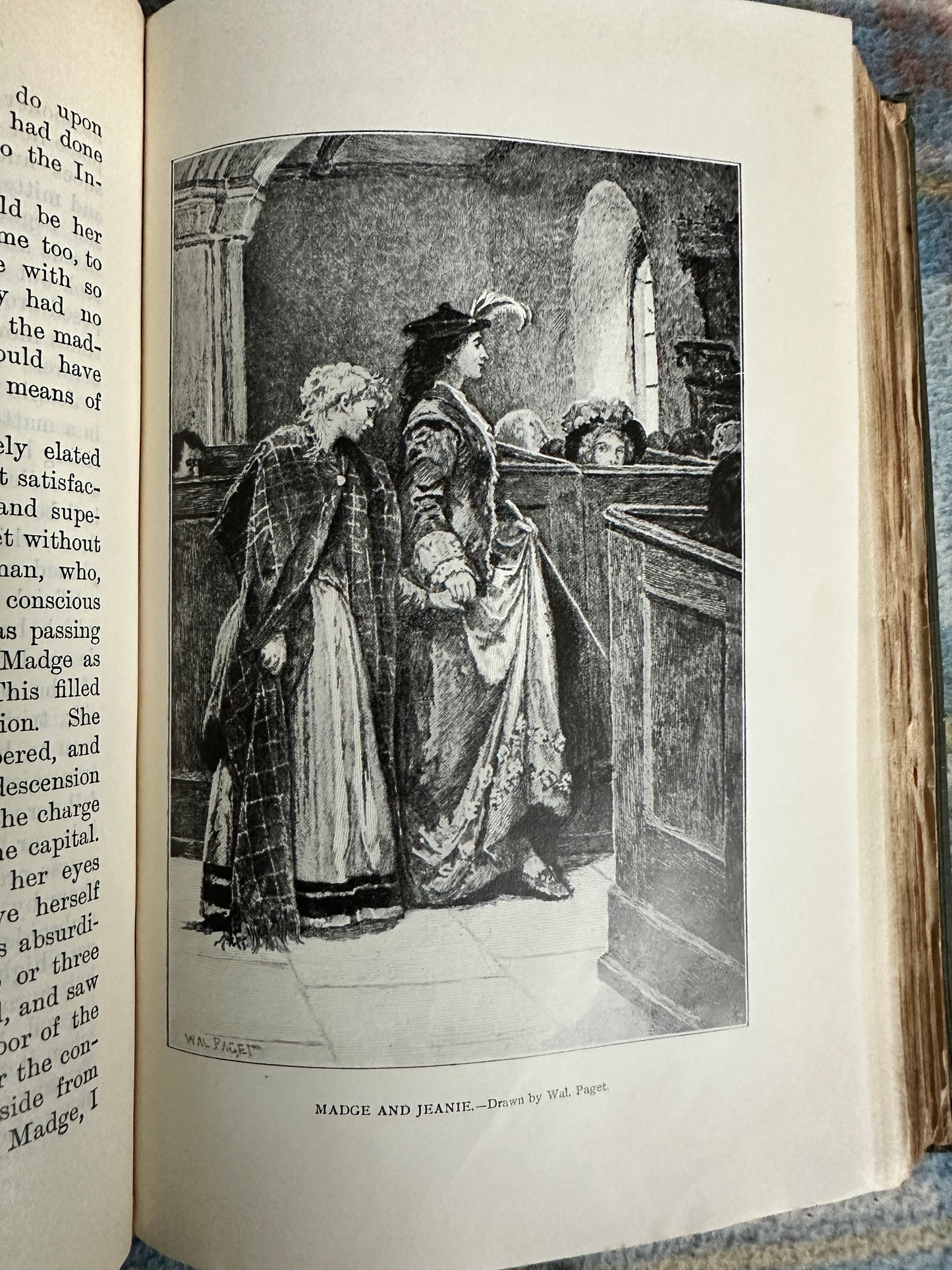 1910 The Heart Of Mid-Lothian - Sir Walter Scott(Illust Wal Paget, Sir J. E. Millais, Hugh Cameron etc)Waverley Novel VI