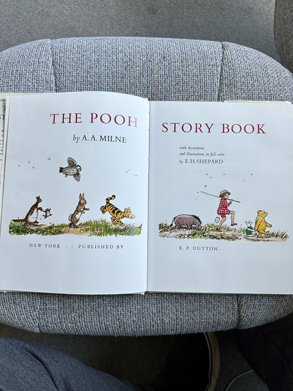 1965 The Pooh Story Book - A. A. Milne (E. H. Shepard Illust) E. P. Dutton New York