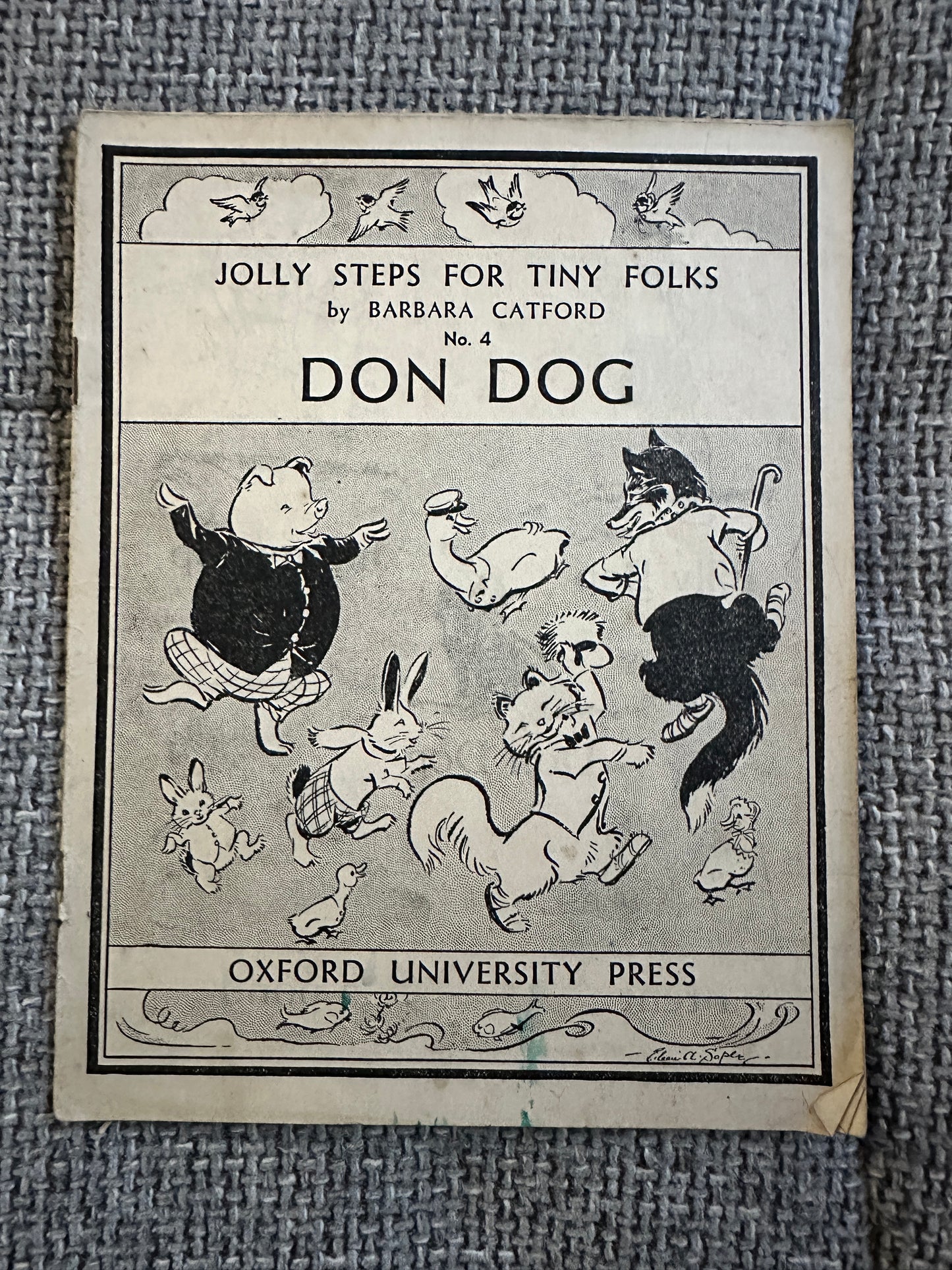 1939 Don Dog(Jolly Steps For Tiny Folks No4)Barbara Catford(Oxford University Press)