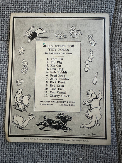 1939 Don Dog(Jolly Steps For Tiny Folks No4)Barbara Catford(Oxford University Press)