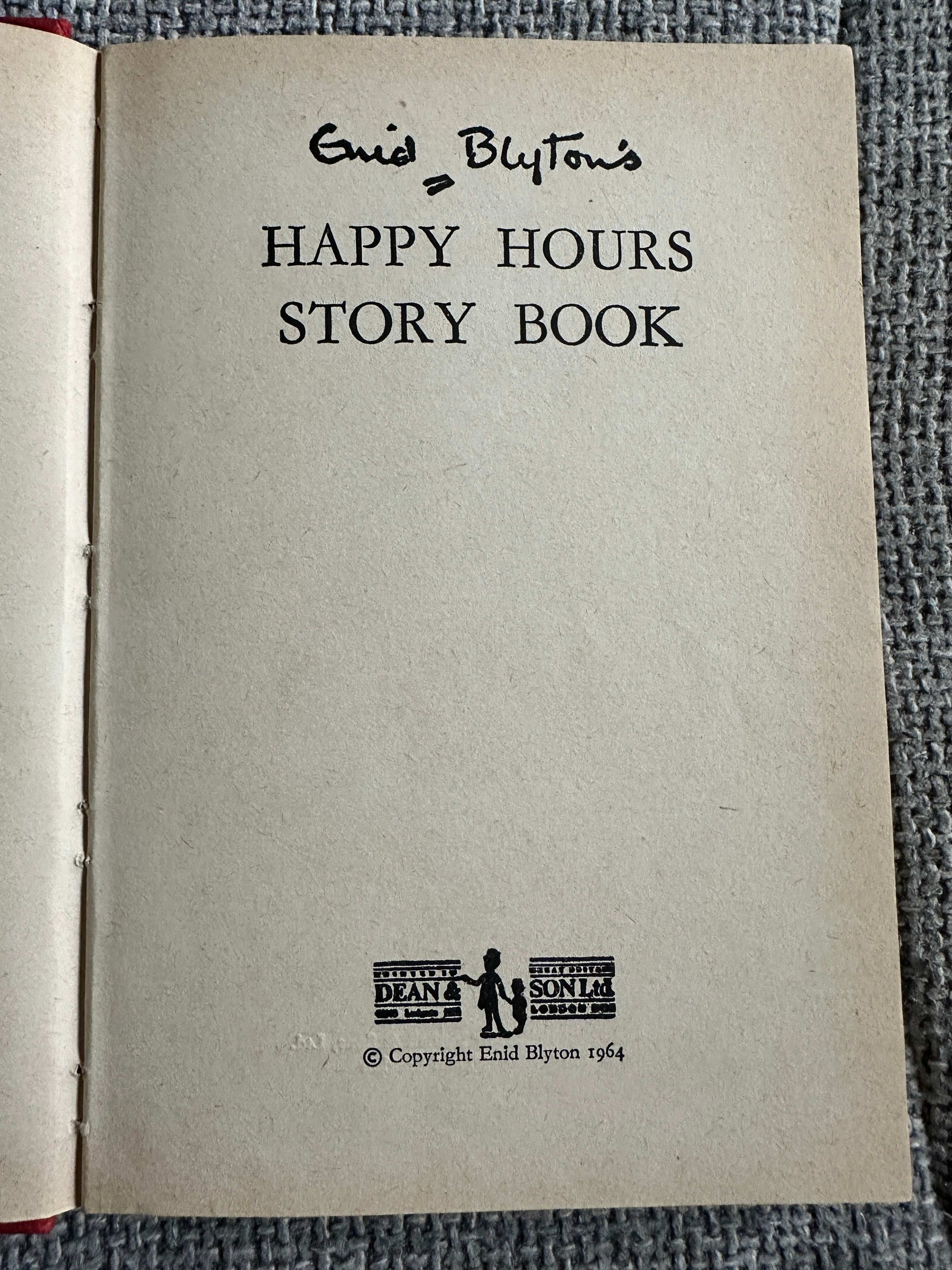 1964*1st* Happy Hours Story Book - Enid Blyton (Dean & Son Ltd)